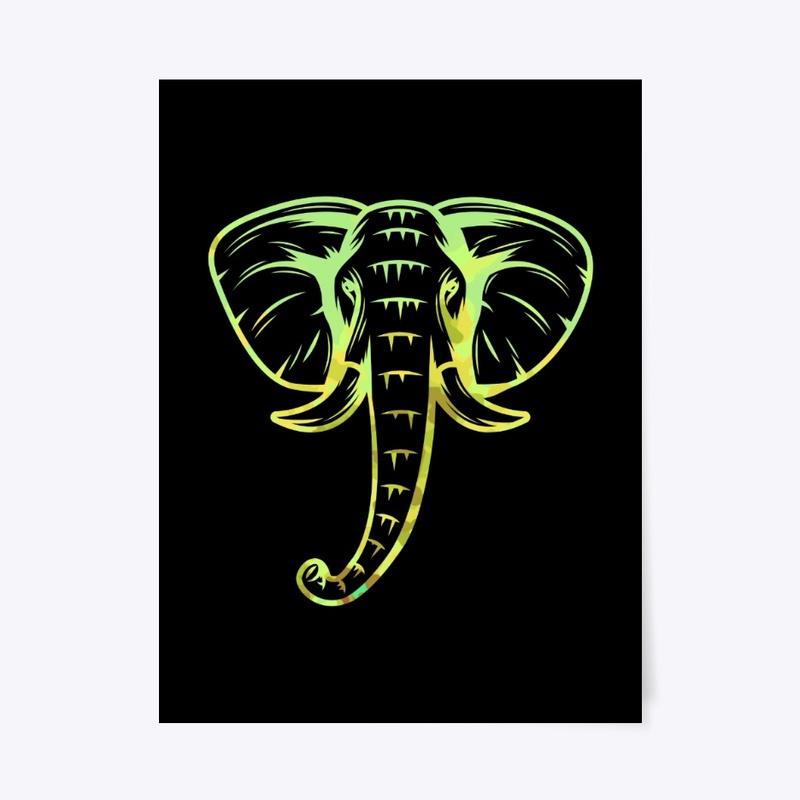 Elephant Stare -  NEON COLLECTION